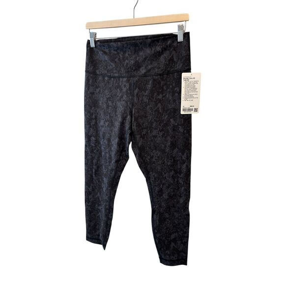 Lululemon Wunder Train High-Rise Tight 25" 12 NWT Hideaway Camo Deep Coal Multi - Picture 8 of 10